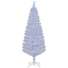 6 7ft Fiber Optic Artificial Christmas Tree Multicolor Led Lights Holiday Season