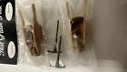 Just Plain Folk  G Scale Train Figure Set Of 2 Wheelbarrows And 2 Picks New