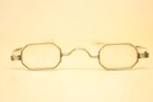 Antique Eyeglass Frames 19th Century Sliding Temples Octagon Vintage 1850s   Cas