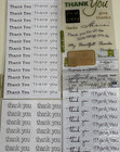 Thank You Gracias Words Stickers Sticker Packs Sheets Mods You Choose  You Pick