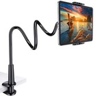 Gooseneck Tablet Holder Stand For Bed Adjustable Flexible Arm Tablets Mount