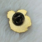 Cute Enamel Squirrel Animal Holding Acorn Lapel Pin
