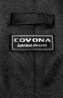 Covona Men s Necktie Black Color Paisley Design Mens Neck Tie For Tuxedo Or Suit