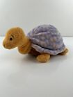 Ty Pluffies Cruiser The Turtle Plush Pastel Orange Super Soft Stuffed Animal Toy