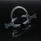 Dental Mouth Opener Intraoral Cheek Lip Retractor C-shape With Handle Wing S m l