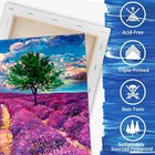 8 - Pack 11x14  Stretched Canvas - Primed  100  Cotton  For Acrylics   Oils
