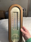 Vintage Springfield Barometer And Indoor outdoor Thermometer 