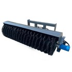 Agt 72  Hydraulic Angle Broom Angle Sweeper Attachment For Skid Steer Loaders