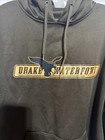 Drake Waterfowl Graphic Sweatshirt Brown Large