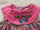 Vintage 90s Y2k Oshkosh B gosh 6 9 Mo Baby Bgosh Pink Floral Bubble Romper Girls