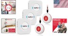 Wireless Caregiver Pager For Elderly At Home  2 Transmitters