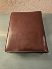 Vintage New old Stock Late  80 s Motorola Brown Leather Business   