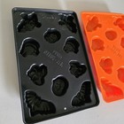 Vintage Jell-o Jello Happy Halloween Molds Jigglers Bat Pumpkin Witch Cat