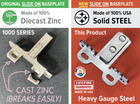 Grass 1000 Series Ffa Baseplate   Solid Steel Slide-on Upgrade   Usa Made