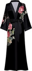 Women s Floral Long Kimono Robe Long Satin Robe Long Silk Robe Ladies Kimonos