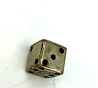 Vintage 925 Taxco Mexico Apb Sterling Silver Single Dice 3 5 Grams