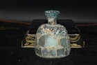 Very Big Ancient Roman Glass Bottle Vessel Circa 1st - 5th Century
