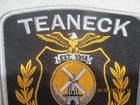 Teaneck New Jersey Police Patch Super Rare For Display Only Last One