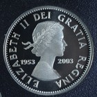 2003 Canada Special Edition Coronation Scarce 1953 - 2003 Proof Silver Quarter