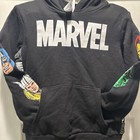 Marvel Avengers Kids  Hoodie jogger Set Black  Size 5 6 Toddler Preowned