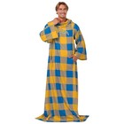 Foco Nfl Unisex-adult Nfl Team Logo Oversized Wearable Throw -  Buffalo Plaid