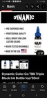 New Dynamic Color Co Tbk Triple Black Ink Bottle 1oz 30ml  Exp 7 31 26 