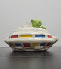 Vintage Counterpoint Ceramic Martian Alien Coin Bank Retro  missing Stopper 