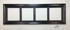 Black Garage Door Window Kit Long Panel Frame Insert Grill Option Amarr No Glass
