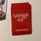 Taemin Official Trading Photocard 2025 World Tour  ephemeral Gaze Finale  Rare