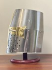 Medieval Crusader Knight Helmet With Brass Cross Wearable Armor Home Decorative