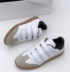Isabel Marant Beth Black Leather Sneakers New