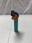 Rare Vintage  No Feet Pez Pony Go Round With Orange Face    
