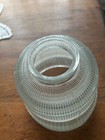 Vintage 1930s Holophane Lamp Shade 2070 Ribbed Prismatic Glass Reflect Refract