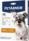 Dog Flea And Tick Treatment Control Medicine 3 Month For Small Dogs 5 22 Lbs New