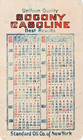 1925 6 Vintage Standard Oil Co  Of New York Pocket Calendar