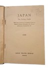1946 Japan The Pocket Guide Tokyo Shinjiro Illustrated Map Travel Book