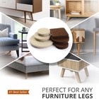 133 Pieces Of High-quality Felt Furniture Pads - Non-slip Floor Protectors