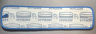 Pack Of 3 Rubbermaid Hygen Microfiber 18  Damp Room Mop Pads Q410 Blue Color