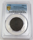 1786 Pcgs Vg Detail   New Jersey - Colonial Copper 1 Cent Coin  39187a