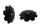 2 Of 20  Notched Disc Harrow Blade Dual-punched 1-1 8  Square 7 Gauge 4 5 Mm