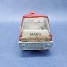 Marx Vintage Pressed Steel Tow Truck Wrecker Damaged For Parts Or Restoration