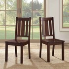 Living Room Dining Chairs Set Of 2 Modern Wood Chairs Kitchen Indoor Home Office