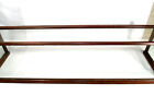  Antique General Store Copper Sheathed Wood   Glass Display Case Oblong 00401010