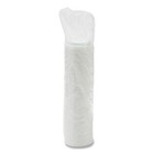 Dart 16el Cappuccino Sip Hole Lids For Foam Cups   Cntrs - Wht  1000 carton  New