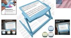 Portable Full Page Magnifier With 3 Color Light Modes