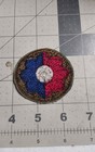 Wwii Us Army 9th Infantry Division Black Back Patch Theater Made Rare Version