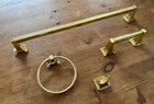 Brass 4 Piece Bath Set Towel Bar Set Tb Tp Rh Tr Futura 