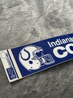 Vintage Wincraft Indianapolis Colts Bumper Sticker Nfl Football Decal 1990s Vtg