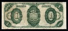 1891  1 Large Size Edwin M  Stanton U s  Treasury Note 