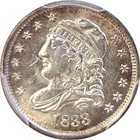 1833 H10c Capped Bust Half Dime - Pcgs Ms-63